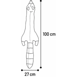 Flamingo Reina Wasbeer - Grijs - 27x100cm - Hondenspeelgoed -Flamingo Verkoop reina wasbeer grijs 27x100cm hondenspeelgoed 3 1
