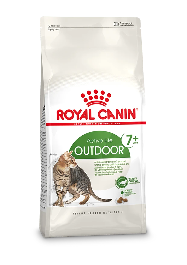 ROYAL CANINu00ae Outdoor 7+ - Volwassen - Kattenvoer - 2kg 3 ROYAL CANINu00ae Outdoor 7+ - Volwassen - Kattenvoer - 2kg