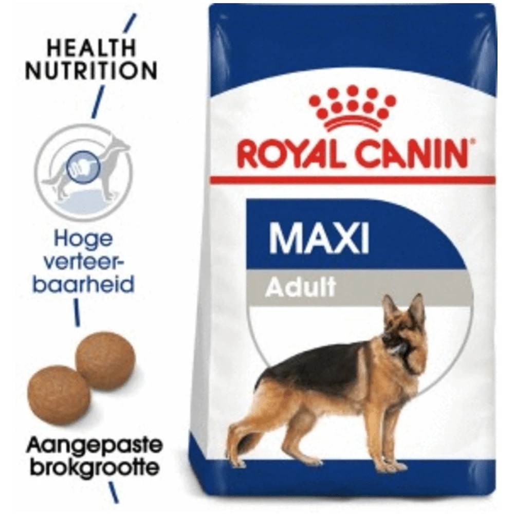 ROYAL CANINu00ae Maxi Adult Bonusbag - Hondenvoer - 15 + 3kg 4 ROYAL CANINu00ae Maxi Adult Bonusbag - Hondenvoer - 15 + 3kg - Afbeelding 2