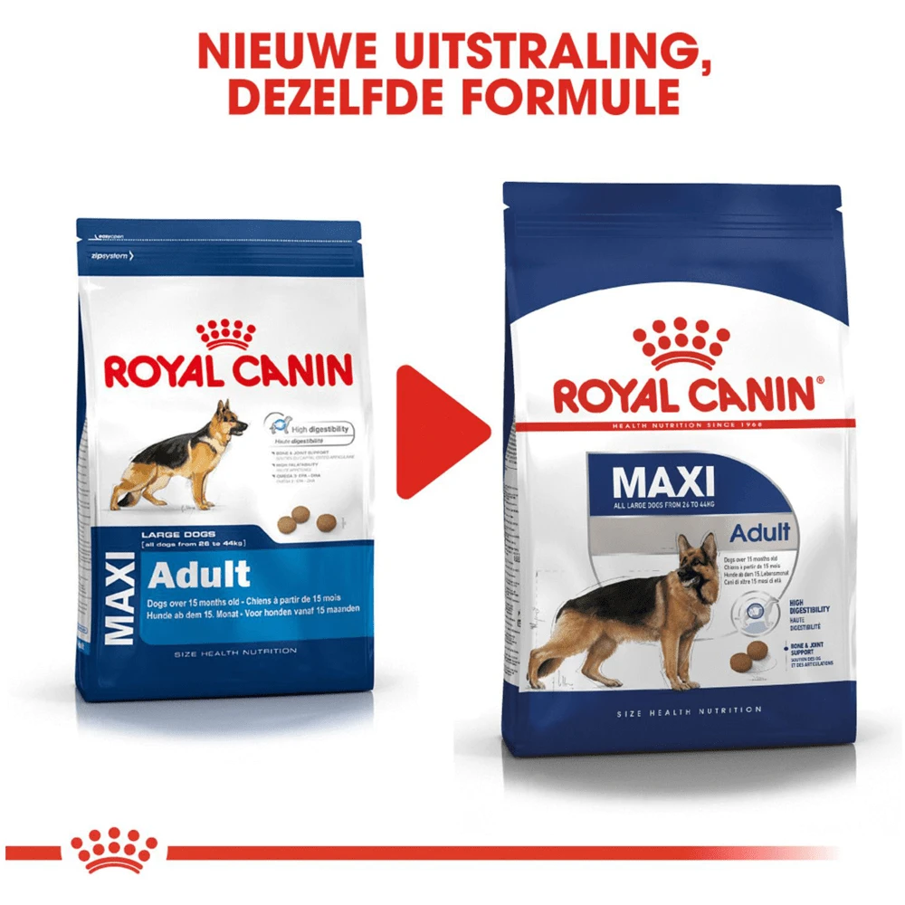 ROYAL CANINu00ae Maxi Adult Bonusbag - Hondenvoer - 15 + 3kg 8 ROYAL CANINu00ae Maxi Adult Bonusbag - Hondenvoer - 15 + 3kg - Afbeelding 6