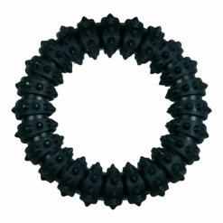 Flamingo Rubber Gladiator Ring - Zwart - 15.5cm