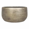 Plantenschaal Mira - D29 X H14cm - Goud -Flamingo Verkoop schaal mira d29 h14cm industrieel goud plantenschaal 1