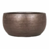 Plantenschaal Mira - D34 X H15cm - Koper -Flamingo Verkoop schaal mira d34 h15cm koper plantenschaal 1 1