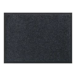 HAMAT Schoonloopmat Briljant - 80x60cm - Graphite - Deurmat