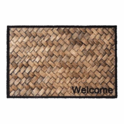 HAMAT Schoonloopmat Prestige Welcome Wicker - 75x50cm - Mix - Deurmat