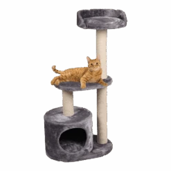 Flamingo Scratching Tree Echo - Grey - 48x34x99cm -Flamingo Verkoop scratching tree echo grey 48x34x99cm flamingo 2