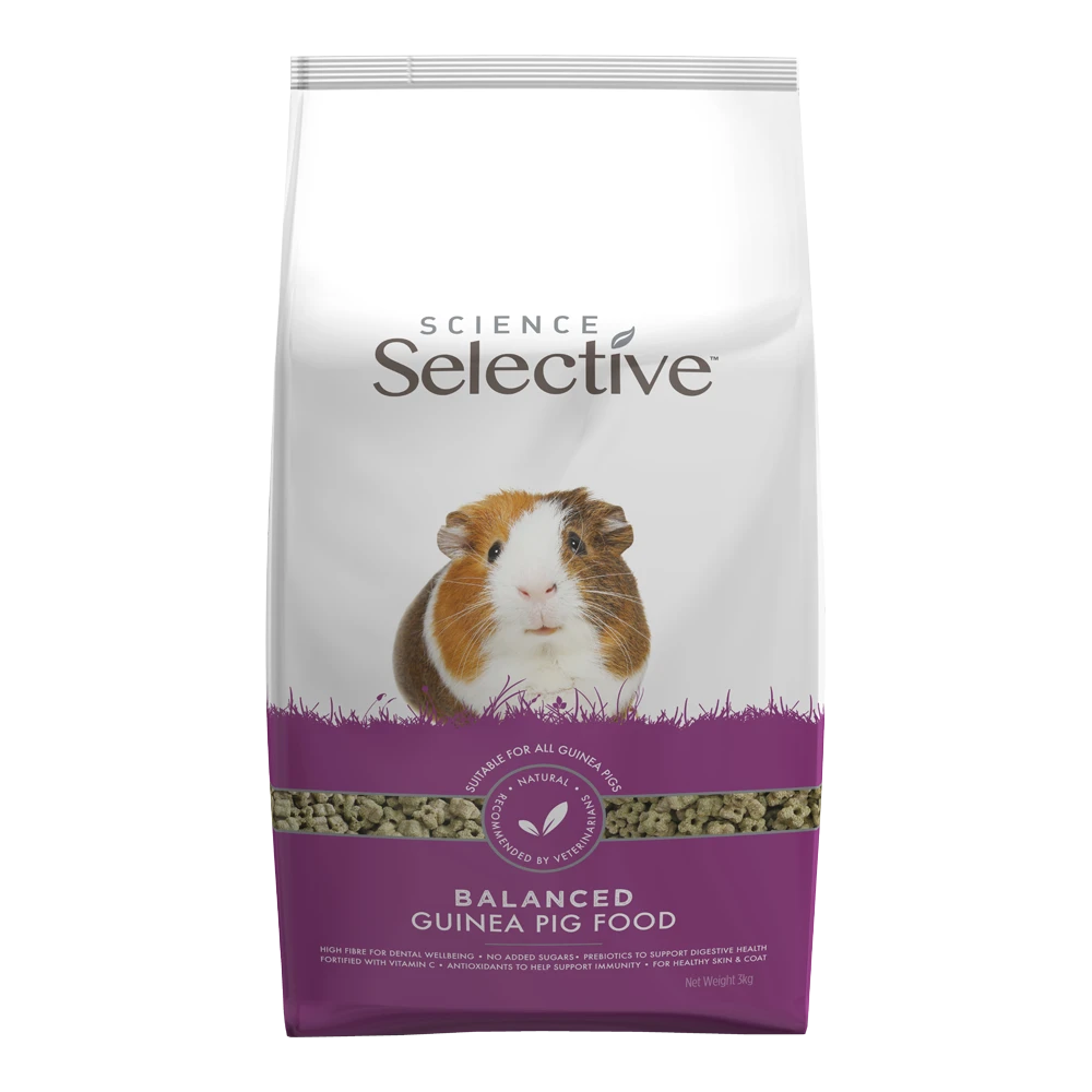 Selective Guinea Pig - Caviavoer - 3kg 3 Selective Guinea Pig - Caviavoer - 3kg