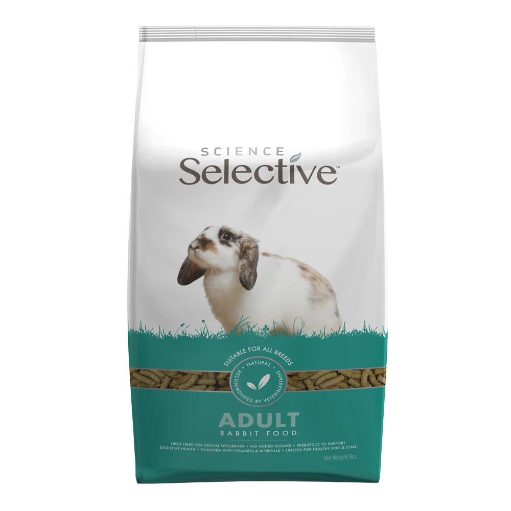 Selective Rabbit - Konijnenvoer - 3kg 3 Selective Rabbit - Konijnenvoer - 3kg
