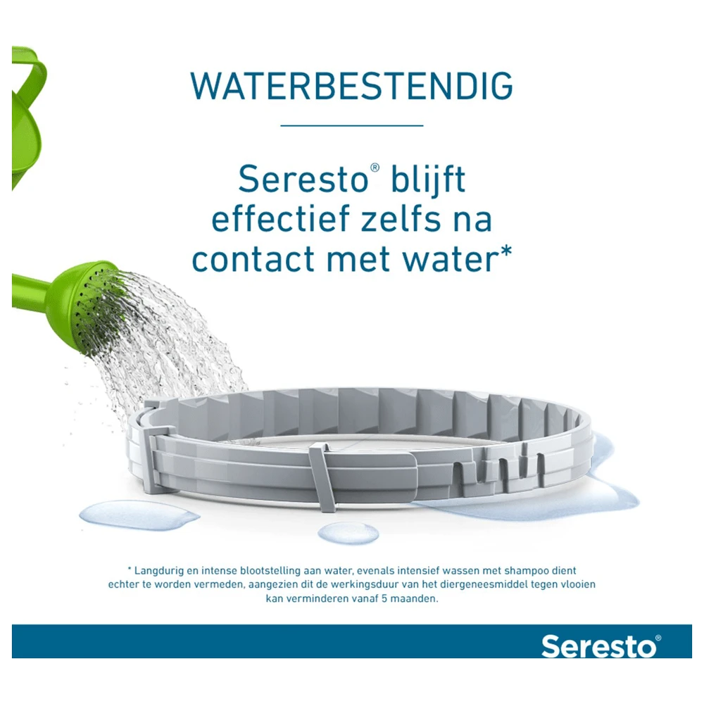 Seresto Teken- En Vlooienband Grote Honden Vanaf 8kg - Anti Tekenmiddel - 70 Cm 7 Seresto Teken- En Vlooienband Grote Honden Vanaf 8kg - Anti Tekenmiddel - 70 Cm - Afbeelding 5