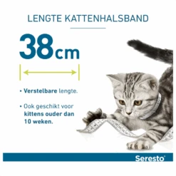 Seresto Teken- En Vlooienband Kat - Anti Tekenmiddel - 38 Cm -Flamingo Verkoop seresto teken en vlooienband kat anti tekenmiddel 38 cm 3