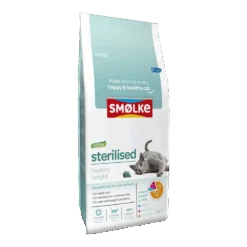 Smu00f8lke Sterilised Weight Control - Kip, Lam & Vis - Kattenvoer - 2kg