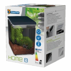 Superfish Aquarium Home 8 - Zwart -Flamingo Verkoop superfish aquarium home 8 zwart 2 3