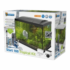 Superfish Aquarium Start 100 Goldfish Kit - Zwart -Flamingo Verkoop superfish aquarium start 100 goldfish kit zwart 2 3