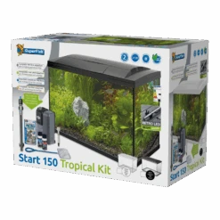 Superfish Aquarium Start 150 Goldfish Kit - Zwart -Flamingo Verkoop superfish aquarium start 150 goldfish kit zwart 2 3