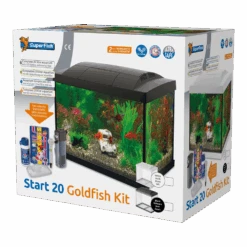 Superfish Aquarium Start 20 Goldfish Kit - Zwart -Flamingo Verkoop superfish aquarium start 20 goldfish kit zwart 2 3