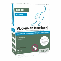 Tick Off Vlooien- En Tekenband Tot 25 Kg - Anti Tekenmiddel - 60cm