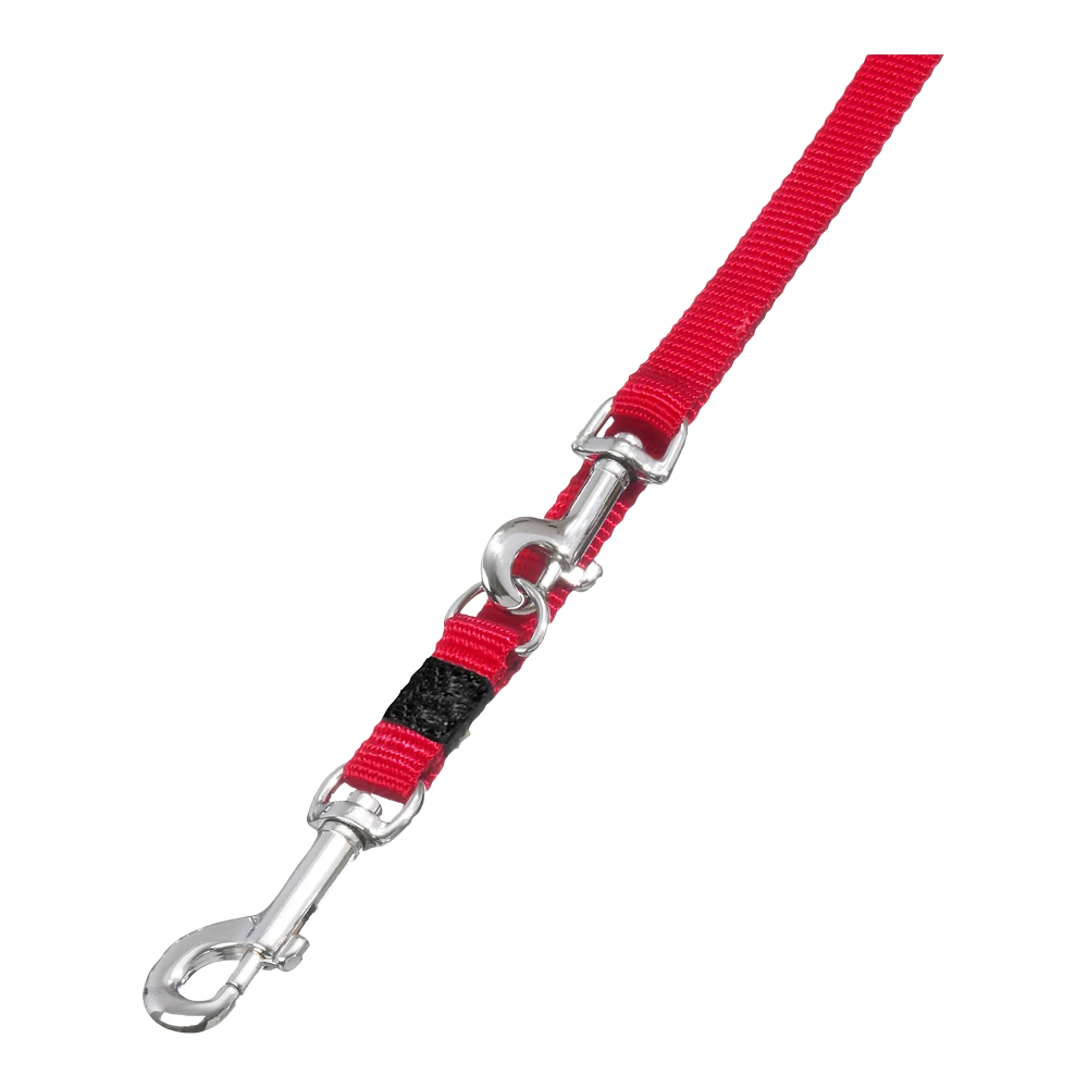 Flamingo Trainingslijn Ziggi Rood - 200cm 25mm - Hondenriem 4 Flamingo Trainingslijn Ziggi Rood - 200cm 25mm - Hondenriem - Afbeelding 2