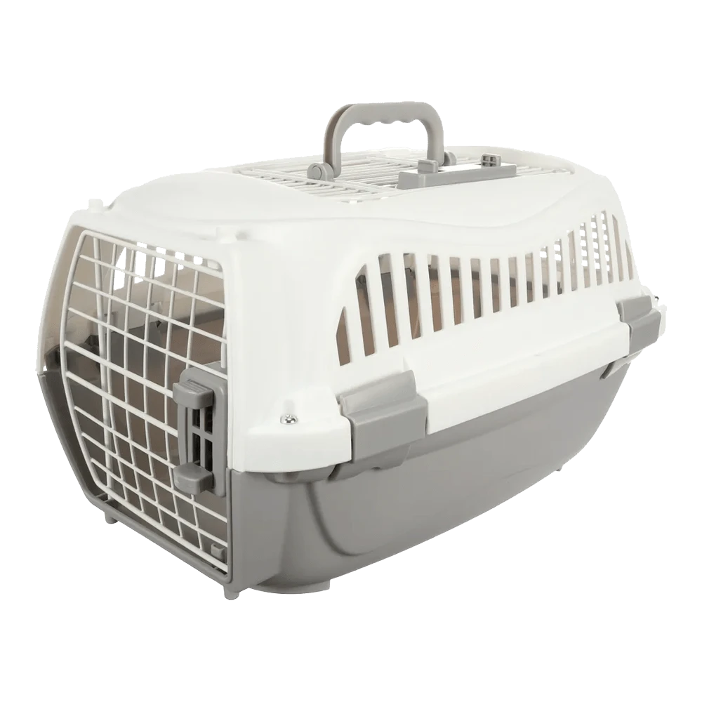 Flamingo Transportbox Globe Grijs XS - 33x51x31cm - Hondenvervoersbox 4 Flamingo Transportbox Globe Grijs XS - 33x51x31cm - Hondenvervoersbox - Afbeelding 2