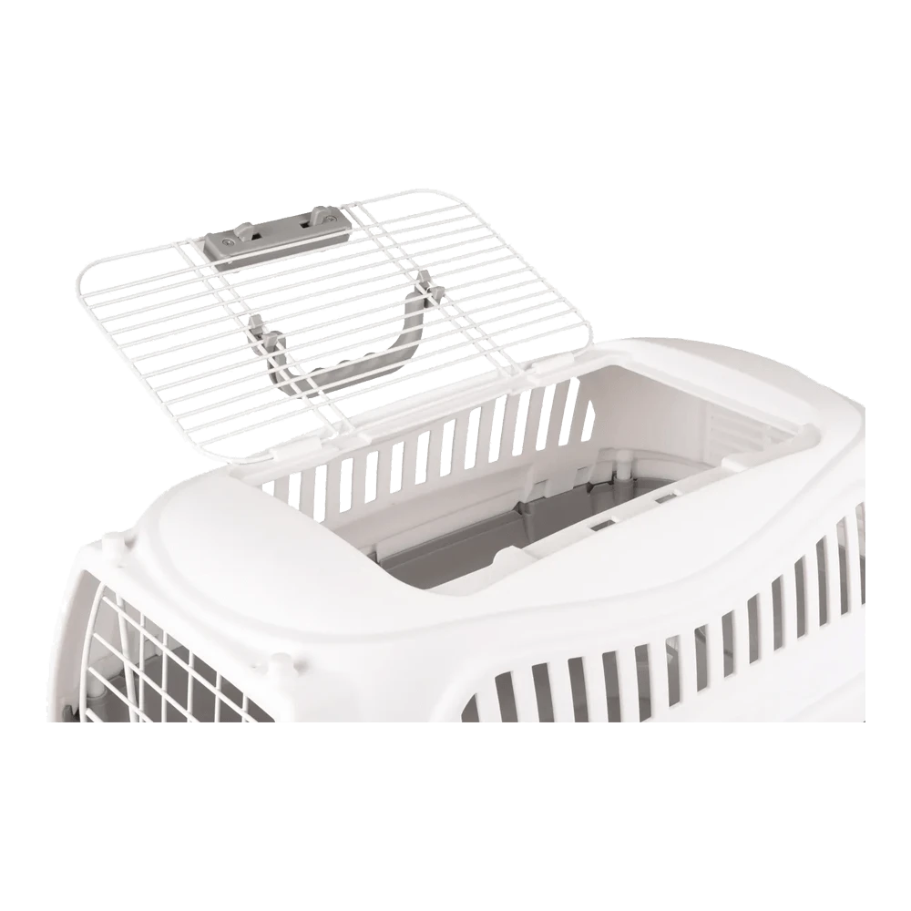 Flamingo Transportbox Globe Grijs XS - 33x51x31cm - Hondenvervoersbox 6 Flamingo Transportbox Globe Grijs XS - 33x51x31cm - Hondenvervoersbox - Afbeelding 4