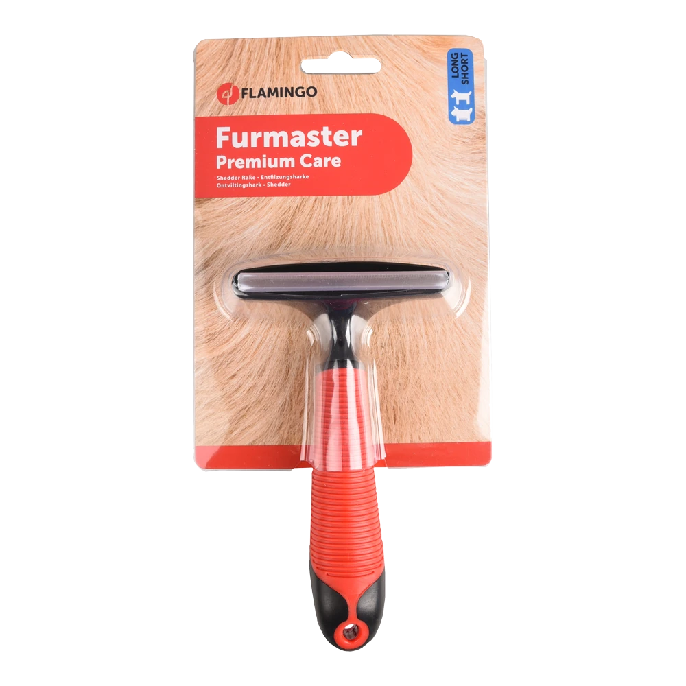 Flamingo Trimhark Furmaster - 76mm - M - Hondenkam 4 Flamingo Trimhark Furmaster - 76mm - M - Hondenkam - Afbeelding 2