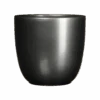 Bloempot Tusca - D31 X H28.5cm - Antraciet 2 Bloempot Tusca - D31 X H28.5cm - Antraciet -Flamingo Verkoop tusca pot rond antraciet h28 5xd31cm bloempot 1 4