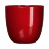Bloempot Tusca - D35 X H31.5cm - Donkerrood -Flamingo Verkoop tusca pot rond d rood h31 5xd35cm bloempot 1 4