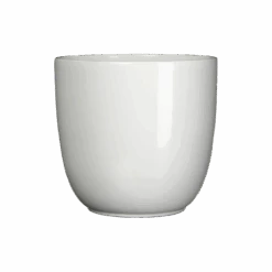 Bloempot Tusca - D25 X H23cm - Wit