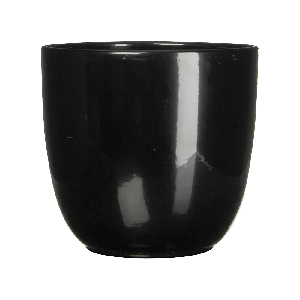 Bloempot Tusca - D31 X H28.5cm - Zwart 3 Bloempot Tusca - D31 X H28.5cm - Zwart