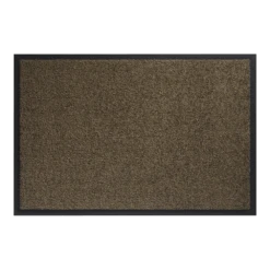 Twister Schoonloopmat - 90x60cm - Bruin - Deurmat