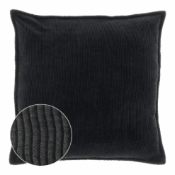 Unique Living Sierkussen Janna - 45x45cm - Black