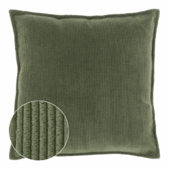 Unique Living Sierkussen Janna - 45x45cm - Deep Green