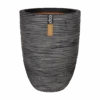 Capi Bloempot Nature Elegant Rib NL - D46 X H58cm - Antraciet -Flamingo Verkoop vaas elegant laag rib nl 46x58 antraciet bloempot 1 4