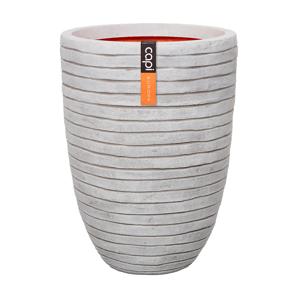 Capi Bloempot Nature Elegant Row NL - D46 X H58cm - Ivoor