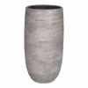 Bloempot Mira Hoog - D26 X H50cm - Wit -Flamingo Verkoop vaas mira d26 h50cm industrieel wit bloempot 1