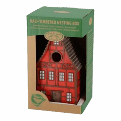 Vakwerk Nestkast Rood -Flamingo Verkoop vakwerk nestkast rood best for birds 4