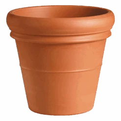Bloempot Vaso Bordo - D48 X H42cm - Oranje