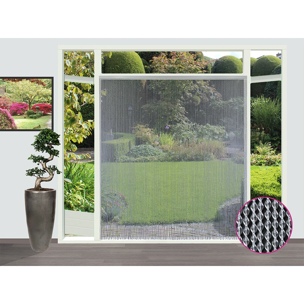 Vliegengordijn Evora - Transparant - 90 X 210cm - Sun-Arts - Afbeelding 5