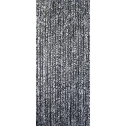 Vliegengordijn Kattenstaart - Wit En Zwart - 90 X 220cm - Sun-Arts