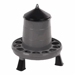 Flamingo Voederbak Edna - Pluimvee - 2KG - Grijs