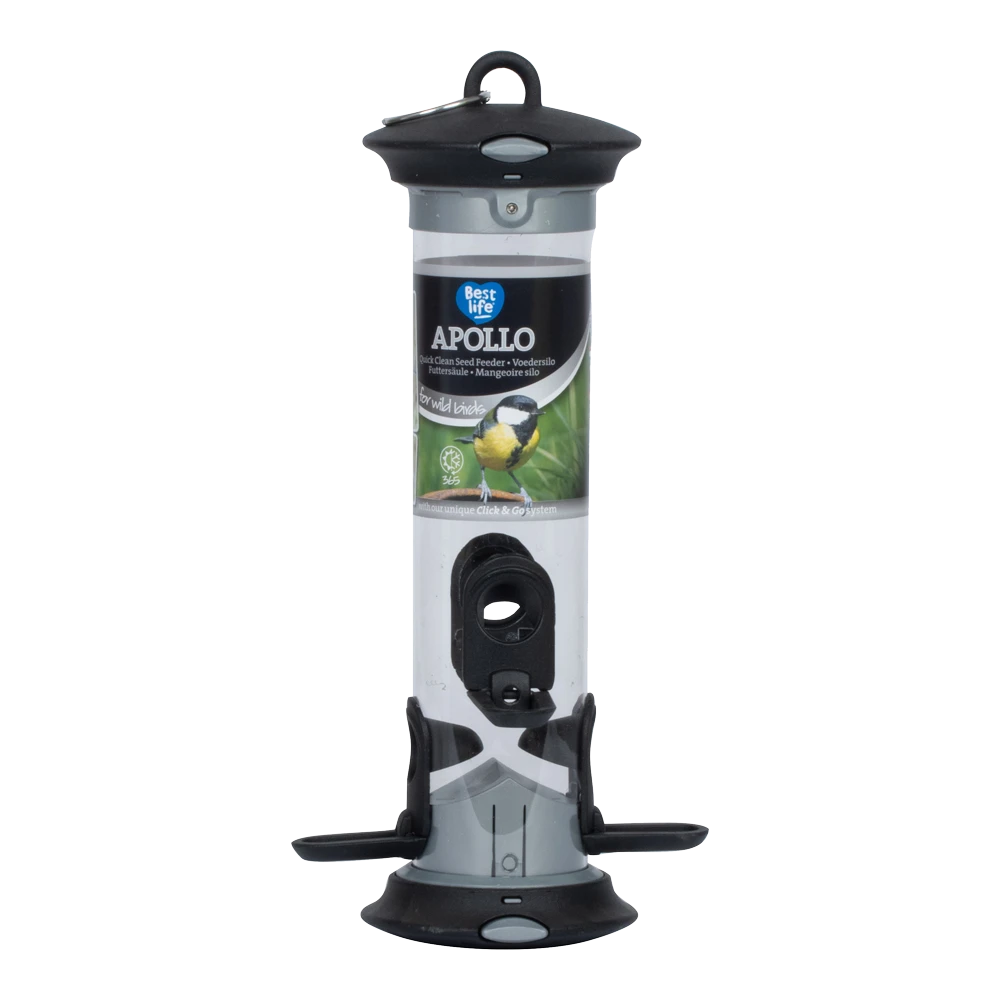 Voedersilo Apollo 4 Openeningen - 11x11x36cm 3 Voedersilo Apollo 4 Openeningen - 11x11x36cm