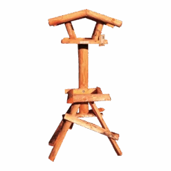 Vogelhuis Leeuwerik - Leislag Groen - Bruin - 120x50x30cm