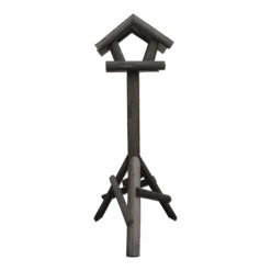 Vogelhuis Veldleeuwerik - Leislag Grijs - Zwart - 120x40x25cm