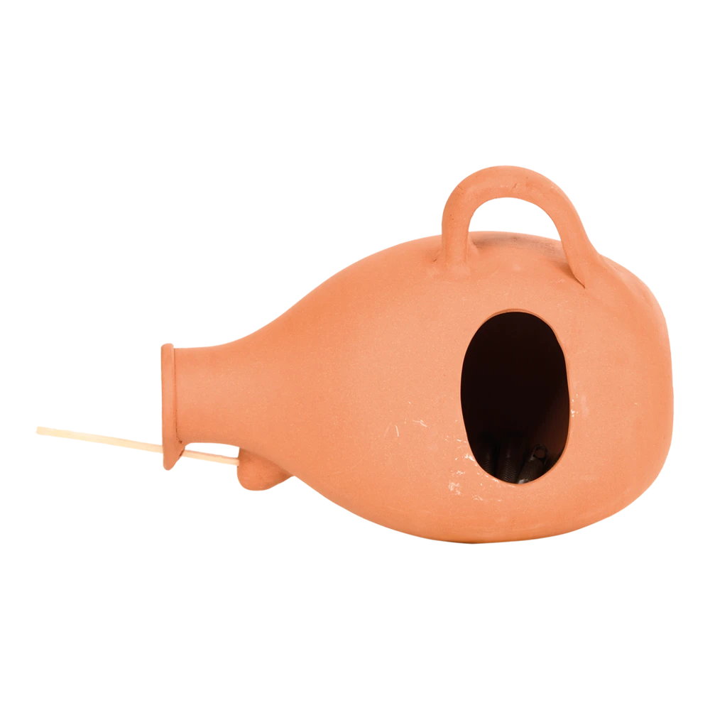 Vogelpot Kruik Mezen En Mussen 4 Vogelpot Kruik Mezen En Mussen - Afbeelding 2