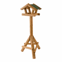 Wildlife Vogelhuisje Gazebo Met Groen Leislag Dakje - 27x27x114cm