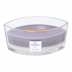 Woodwick Amethyst Sky Trilogy Ellipse Candle - Geurkaars -Flamingo Verkoop woodwick amethyst sky trilogy ellipse candle geurkaars 2 1