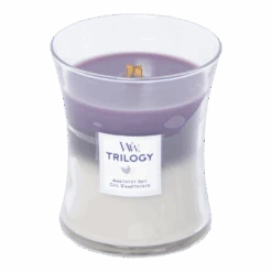 Woodwick Amethyst Sky Trilogy Medium Candle - Geurkaars 5 Woodwick Amethyst Sky Trilogy Medium Candle - Geurkaars -Flamingo Verkoop woodwick amethyst sky trilogy medium candle geurkaars 2 1