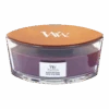 Woodwick Black Plum Cognac Ellipse Candle - Geurkaars 1 Woodwick Black Plum Cognac Ellipse Candle - Geurkaars -Flamingo Verkoop woodwick black plum cognac ellipse geurskaars 1 5