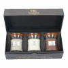 Woodwick Deluxe Gift Set Mini Jar Woody - Geurkaars -Flamingo Verkoop woodwick deluxe gift set mini jar woody geurkaars 1