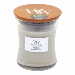 Woodwick Fireside Medium Candle - Geurkaars