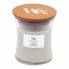 Woodwick Fireside Mini Candle - Geurkaars -Flamingo Verkoop woodwick fireside mini candle geurskaars 1 5